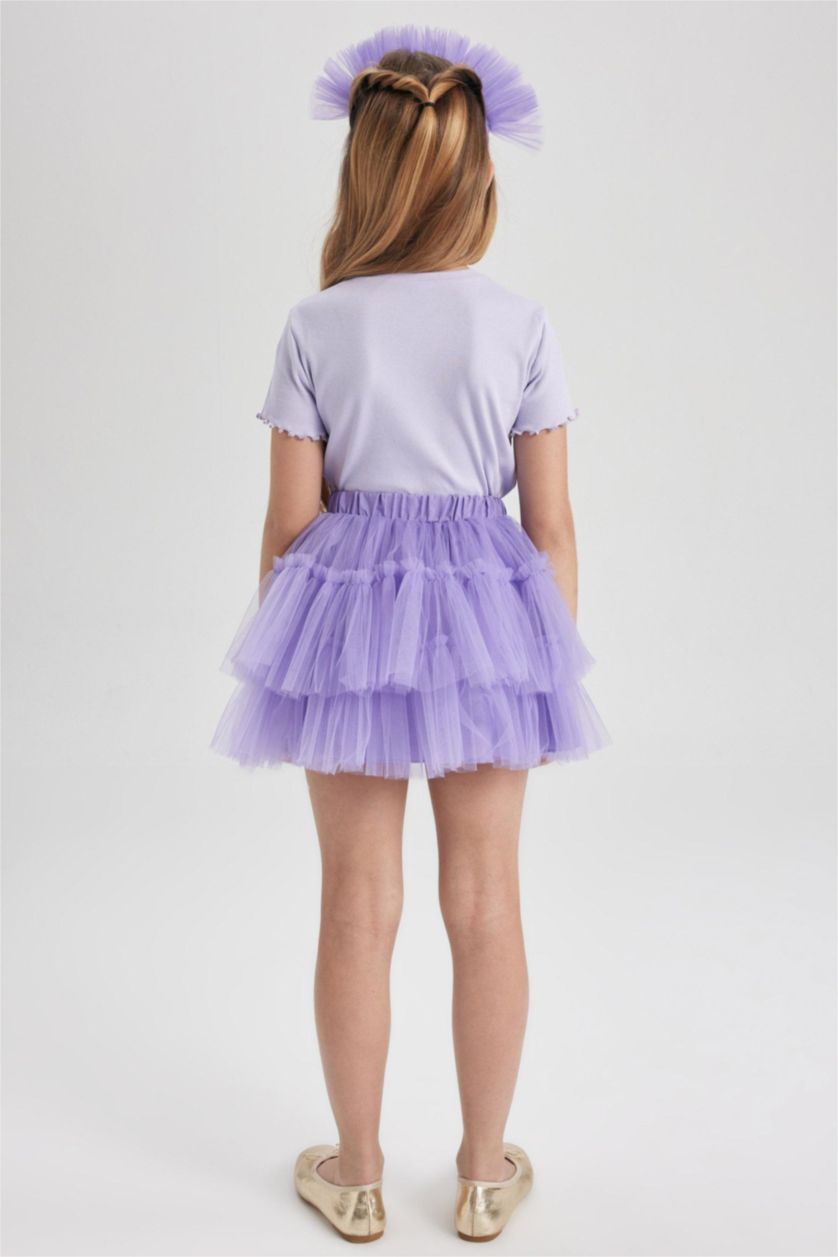 GIRLS & TEENS Lilac Girl Tulle Skirt