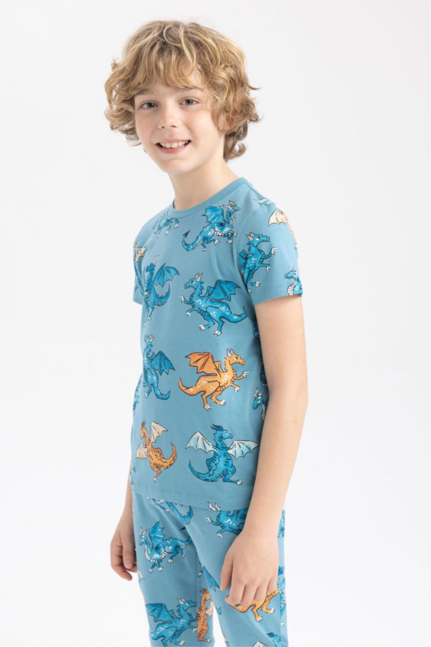 BOYS & TEENS Blue Boy Regular Fit Pajamas
