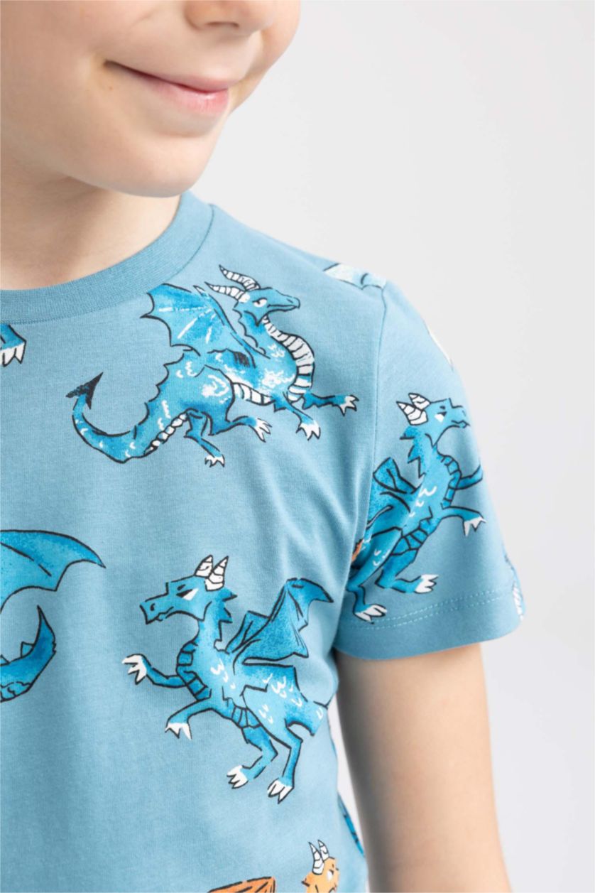 BOYS & TEENS Blue Boy Regular Fit Pajamas