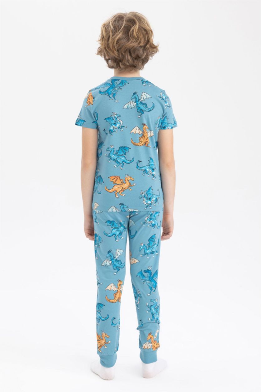 BOYS & TEENS Blue Boy Regular Fit Pajamas