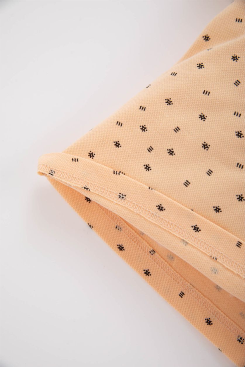 طفل صغير سيموني فاتح تي شيرت نص كم اولادي مطبوع قصة عادية