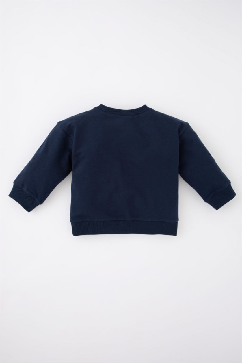 BABY BOY NAVY Regular Fit Sweatshirt