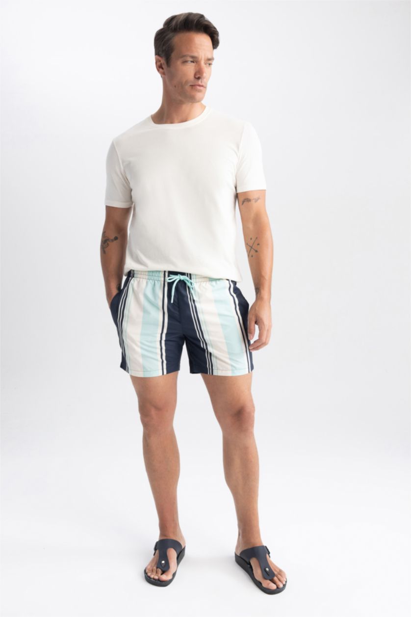 HOMME Bleu Short de bain court
