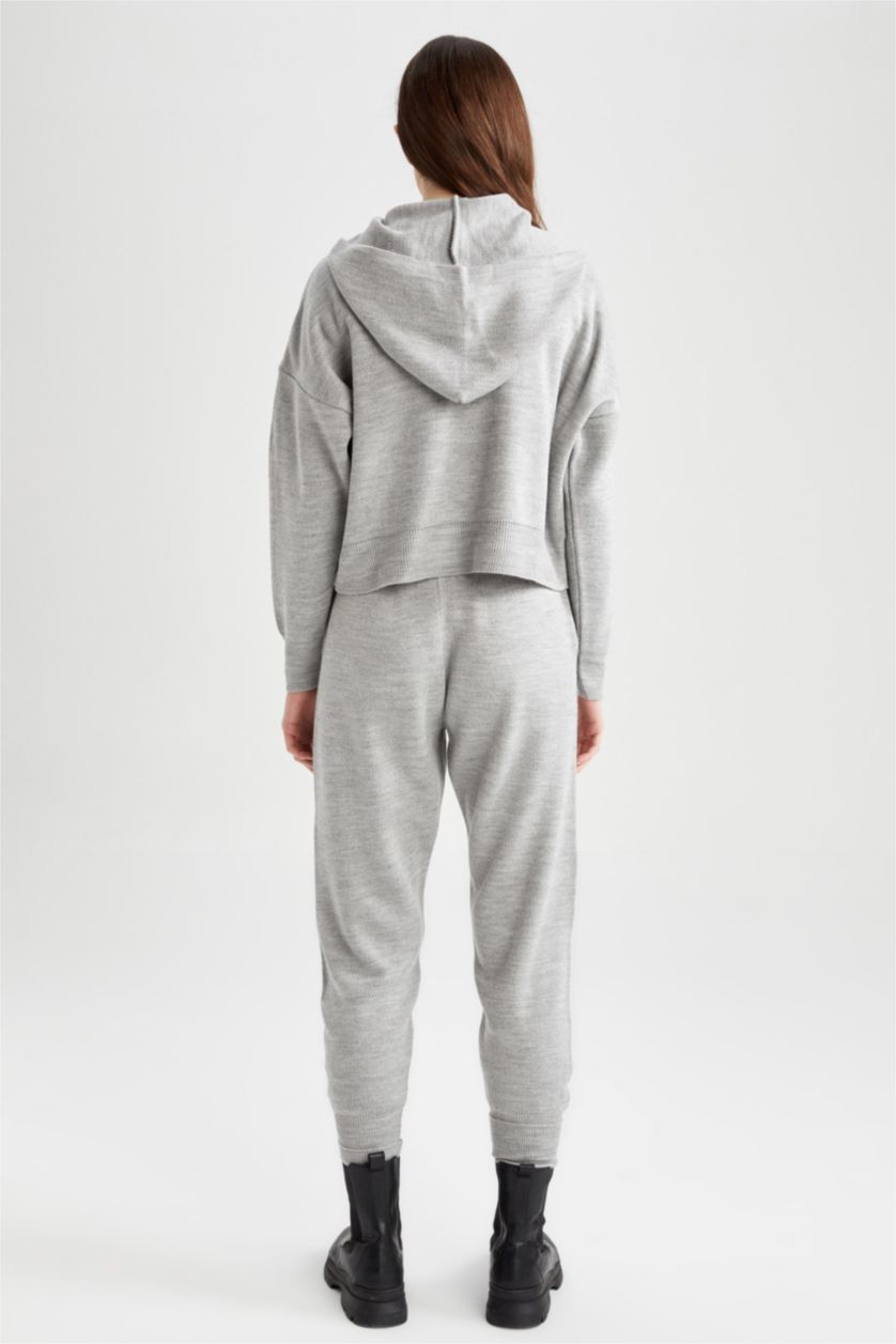 نساء ميلانج رمادي بنطلون رياضي جوجر