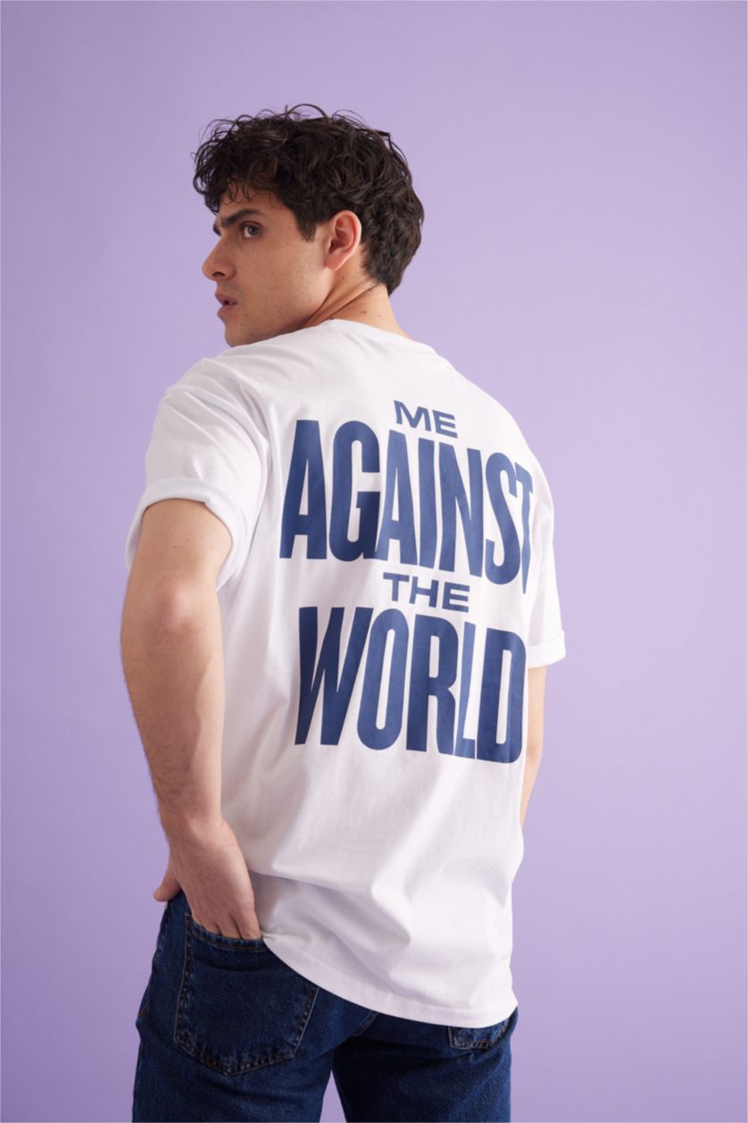 MAN White Comfort Fit Short Sleeve T-Shirt
