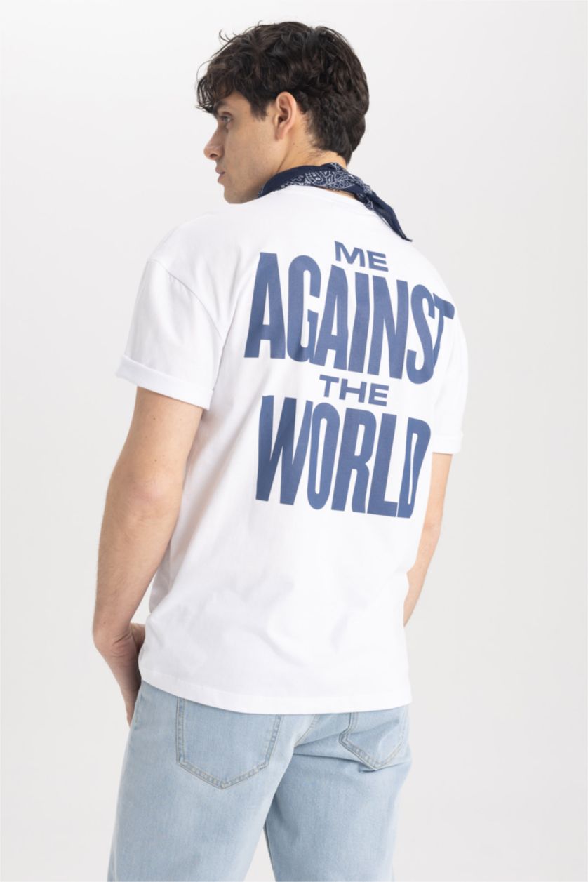 MAN White Comfort Fit Short Sleeve T-Shirt