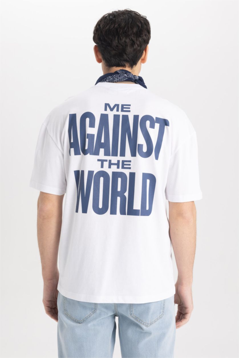 MAN White Comfort Fit Short Sleeve T-Shirt