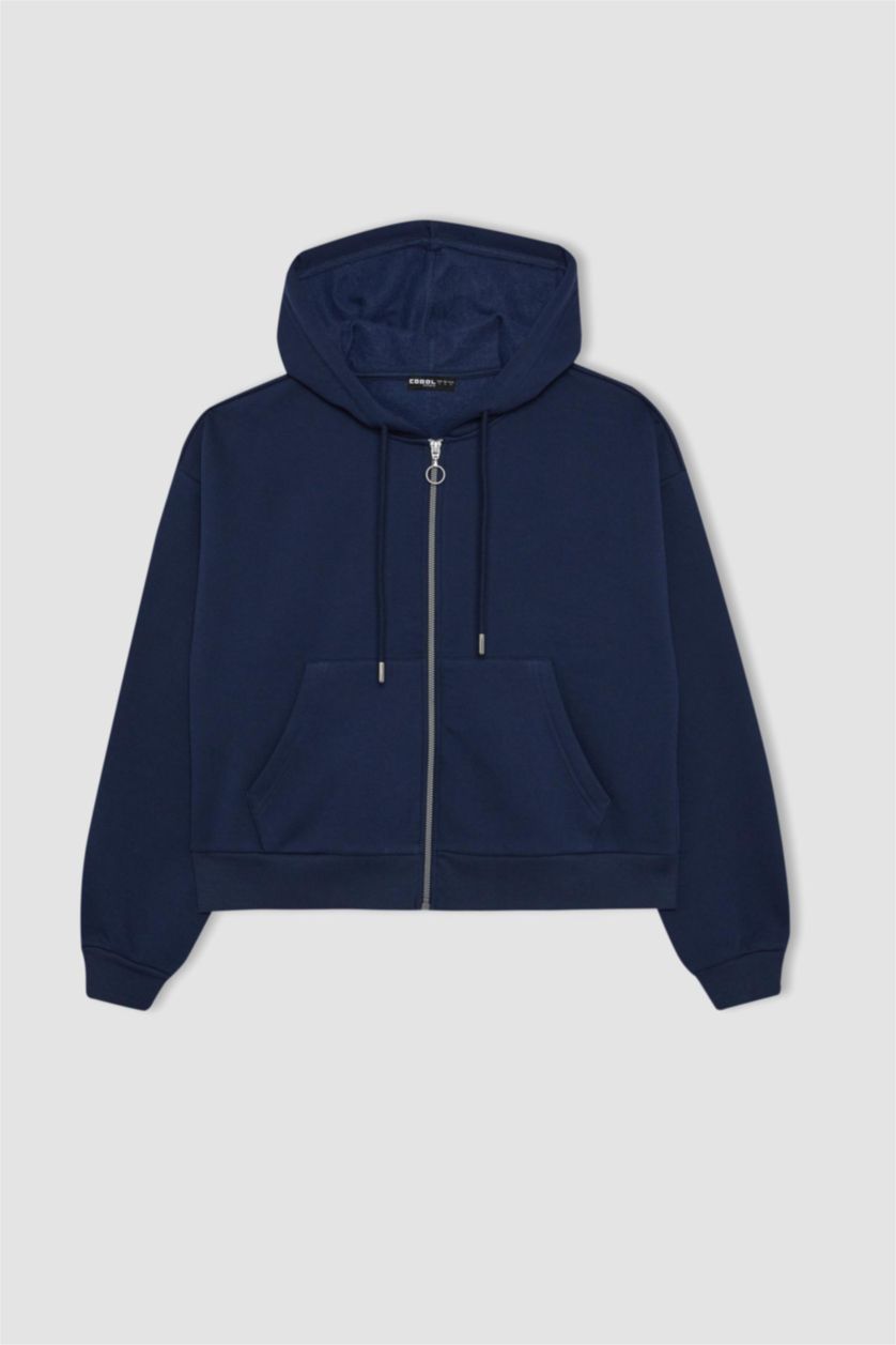 WOMAN NAVY Standard Fit Cardigan