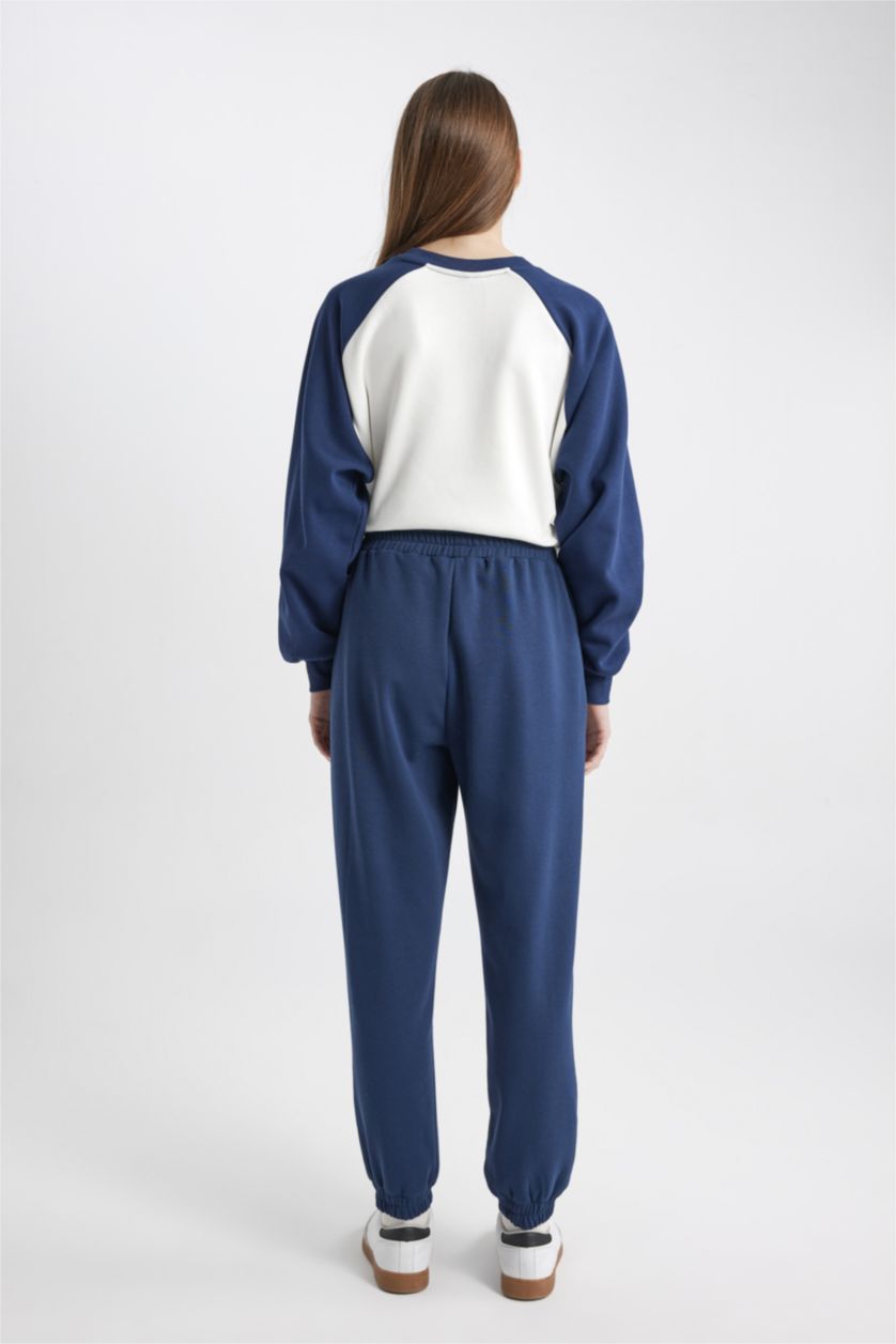 WOMAN NAVY jogger Trousers