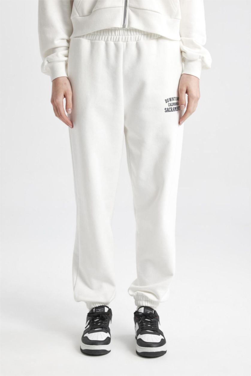 Женщины Кремовый Штаны джоггеры, Coool