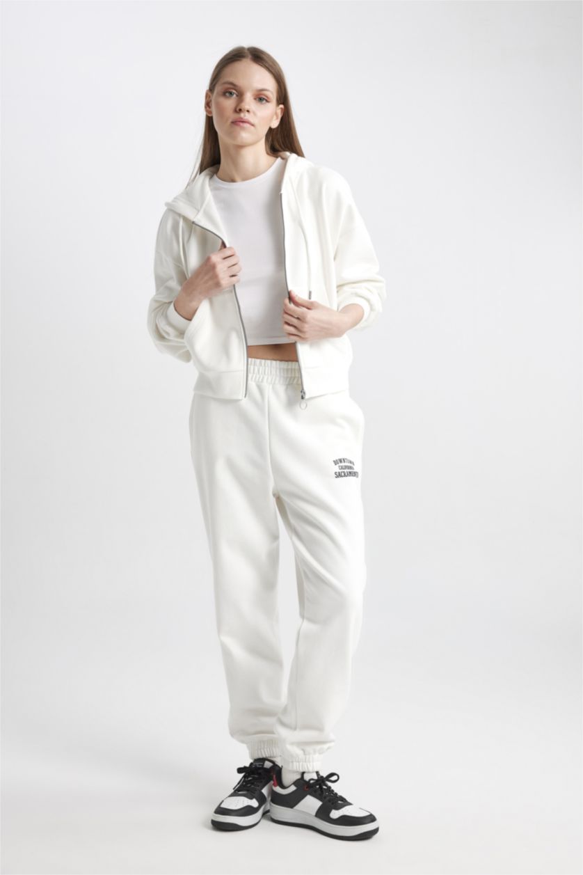 Женщины Кремовый Штаны джоггеры, Coool