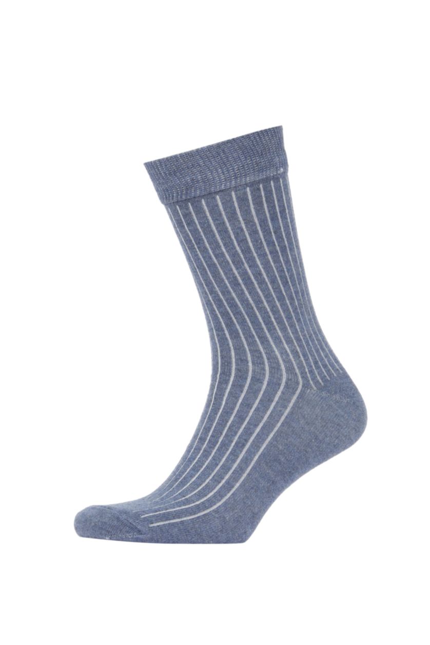 MAN NAVY Men 3 Pack Cotton Long Socks