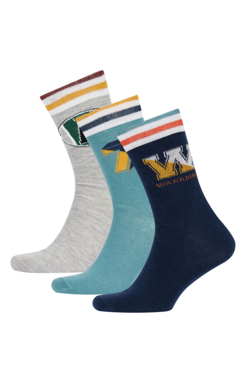 MAN MIXED Man 3 piece Long Socks