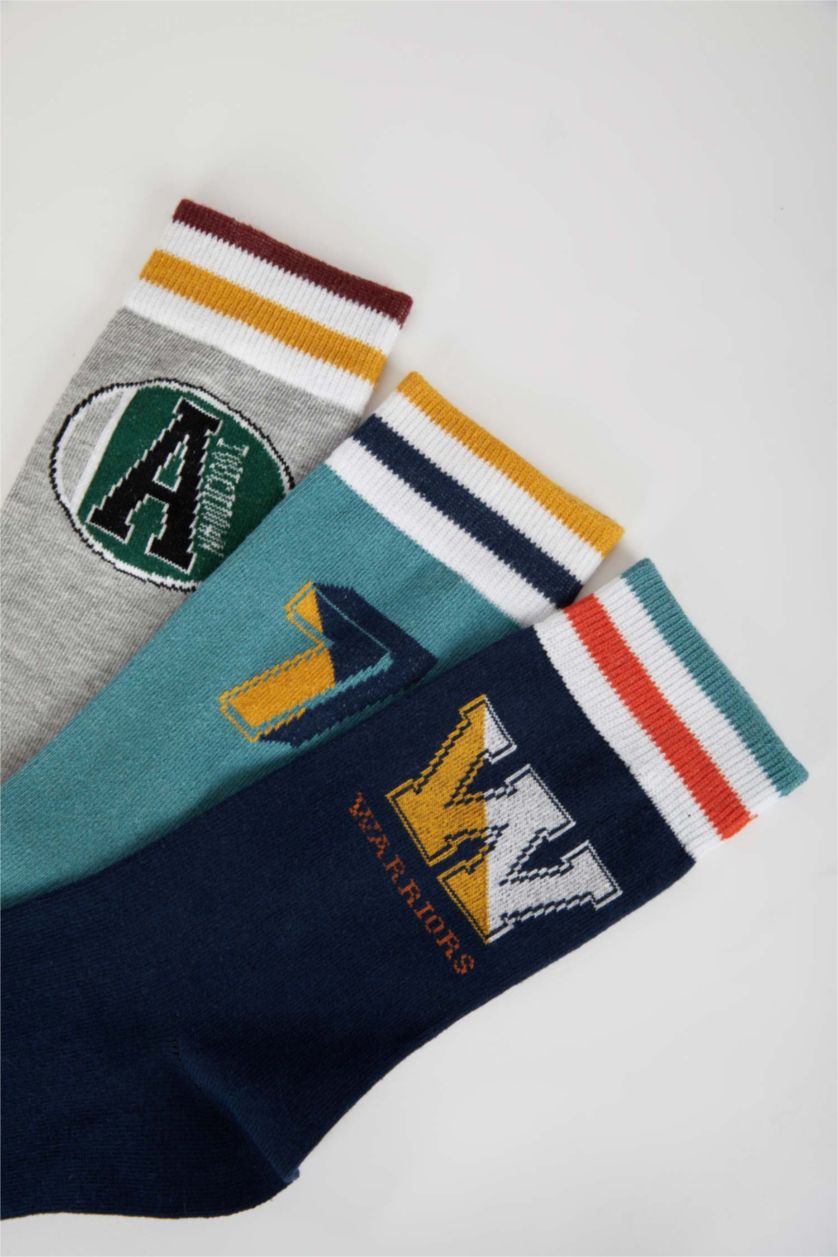 MAN MIXED Man 3 piece Long Socks