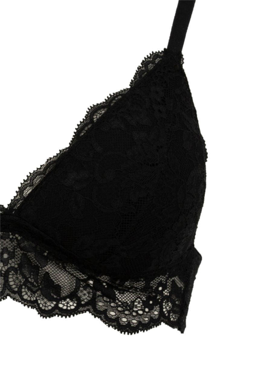 WOMAN Black Fall in Love Full Lace With Pad Bra