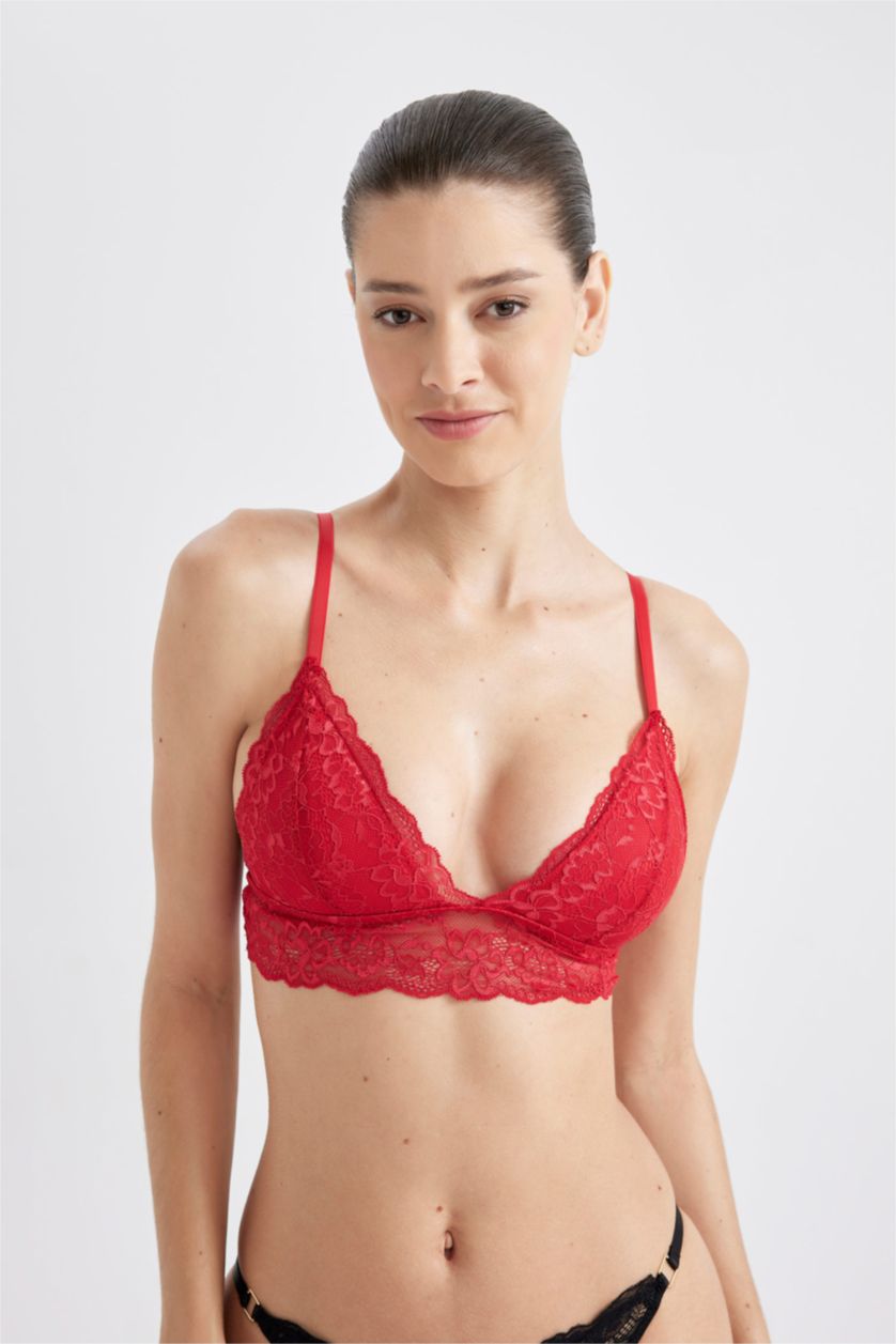 Woman Red With Pad