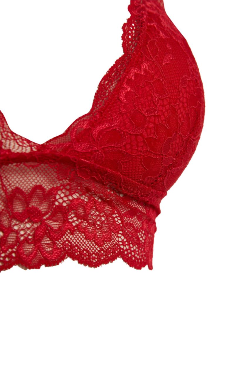 Woman Red With Pad