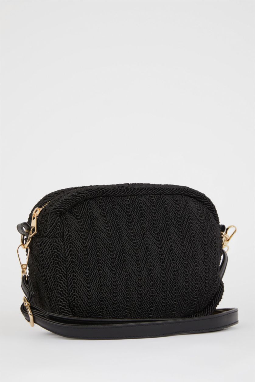 نساء أسود شنطة كروس بدي نسائي