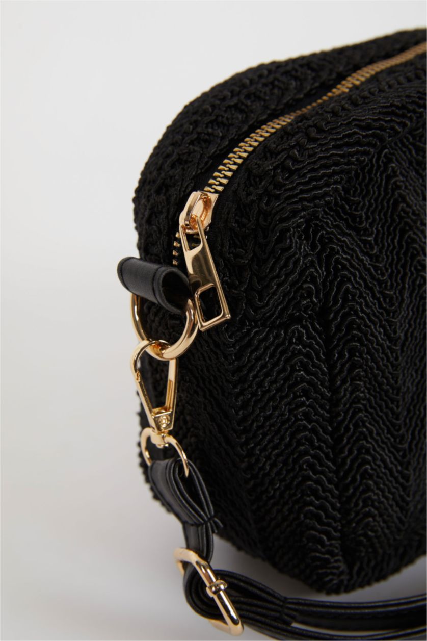 نساء أسود شنطة كروس بدي نسائي