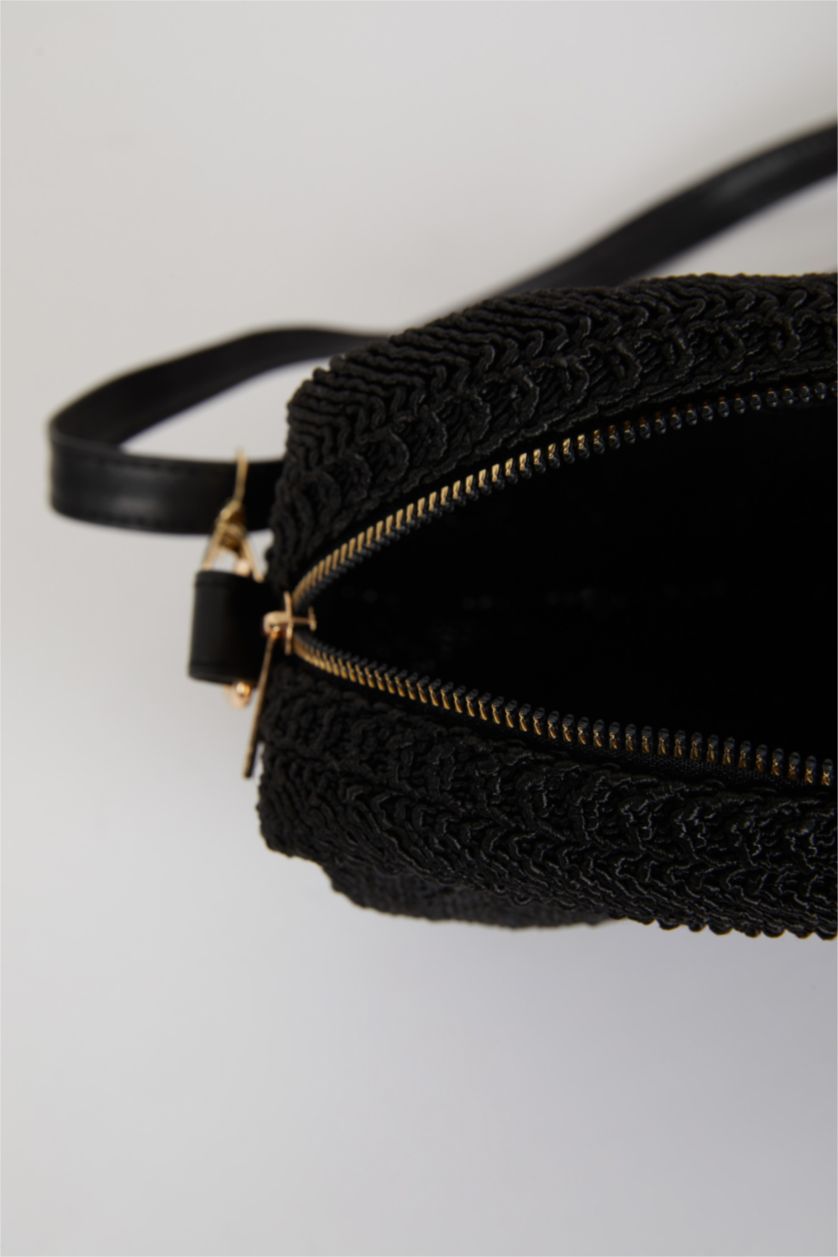 نساء أسود شنطة كروس بدي نسائي