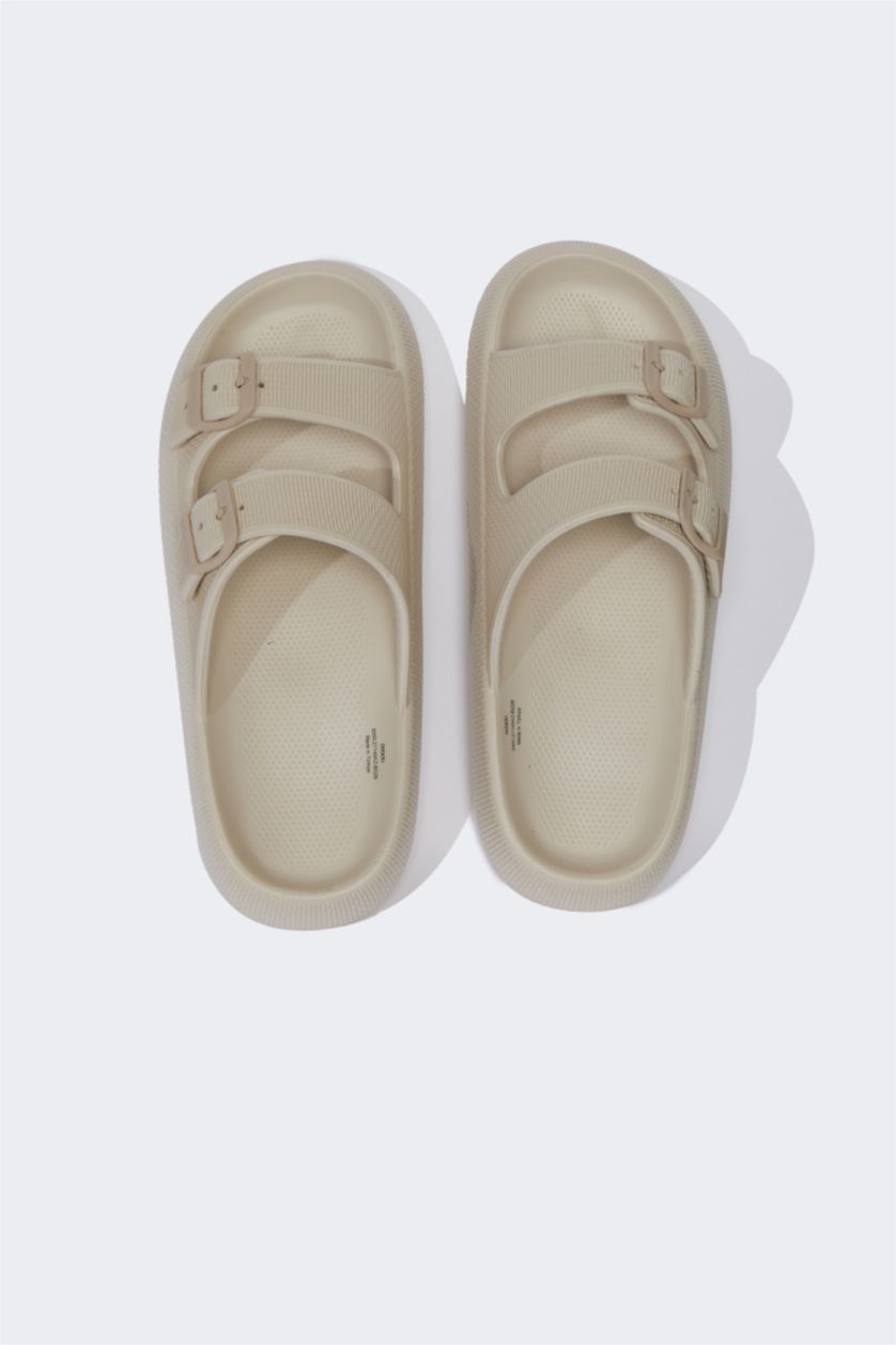 رجال بيج شبشب رجالي إيفا بكعب سميك بشريط مزدوج