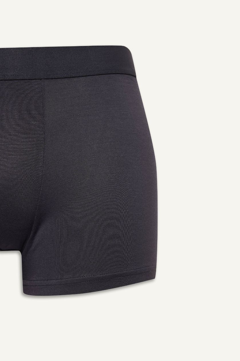 Erkek Antrasit Regular Fıt Modal Boxer