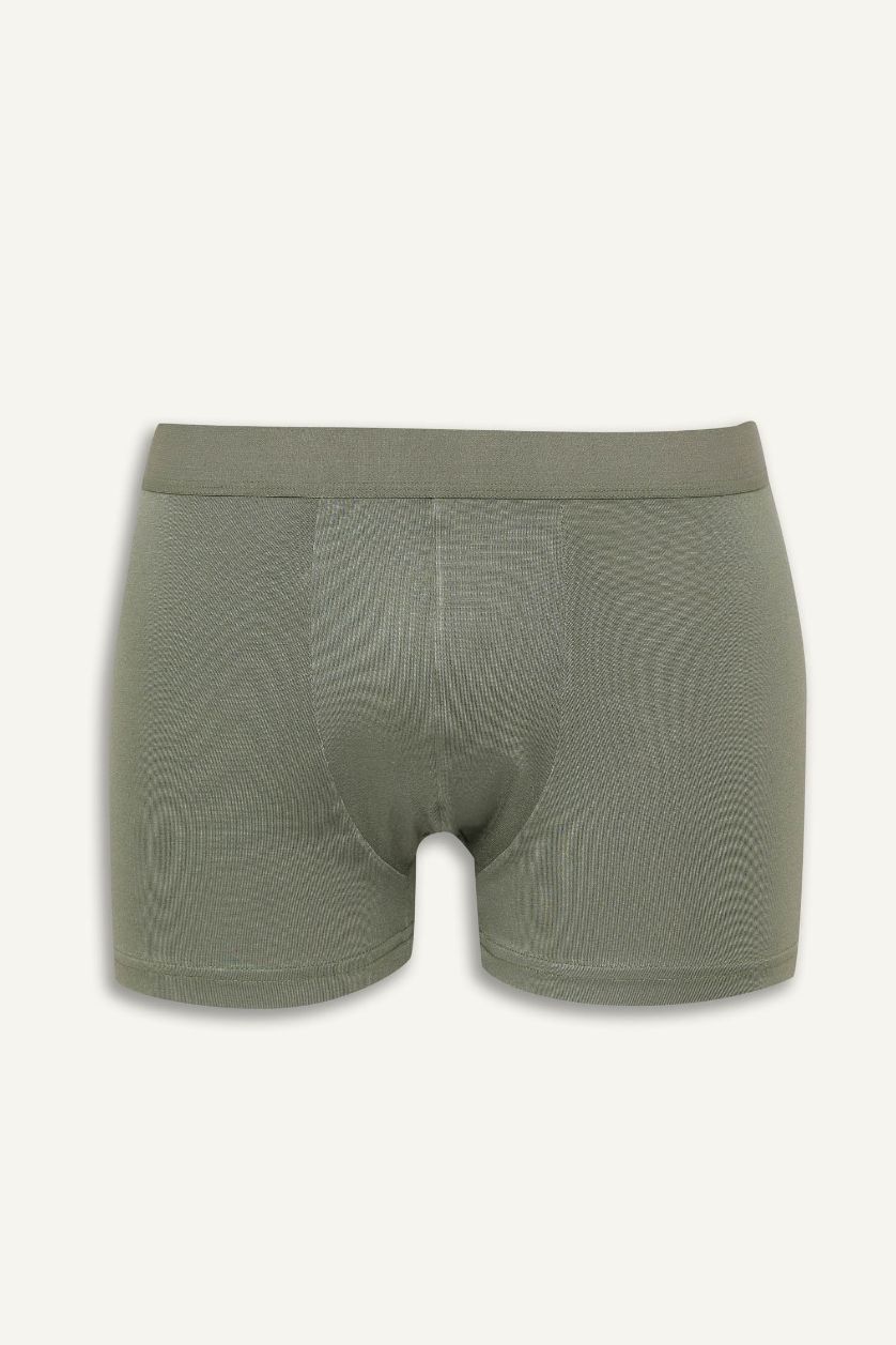 Erkek Açık Haki Regular Fıt Modal Boxer