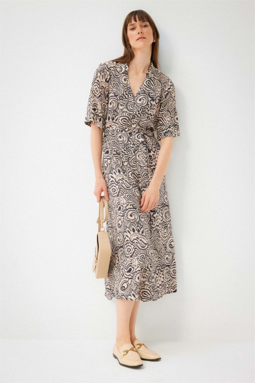 WOMAN Beige Maxi Dress