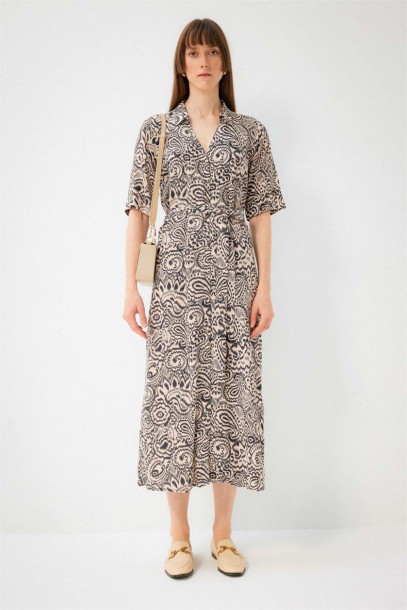 WOMAN Beige Maxi Dress