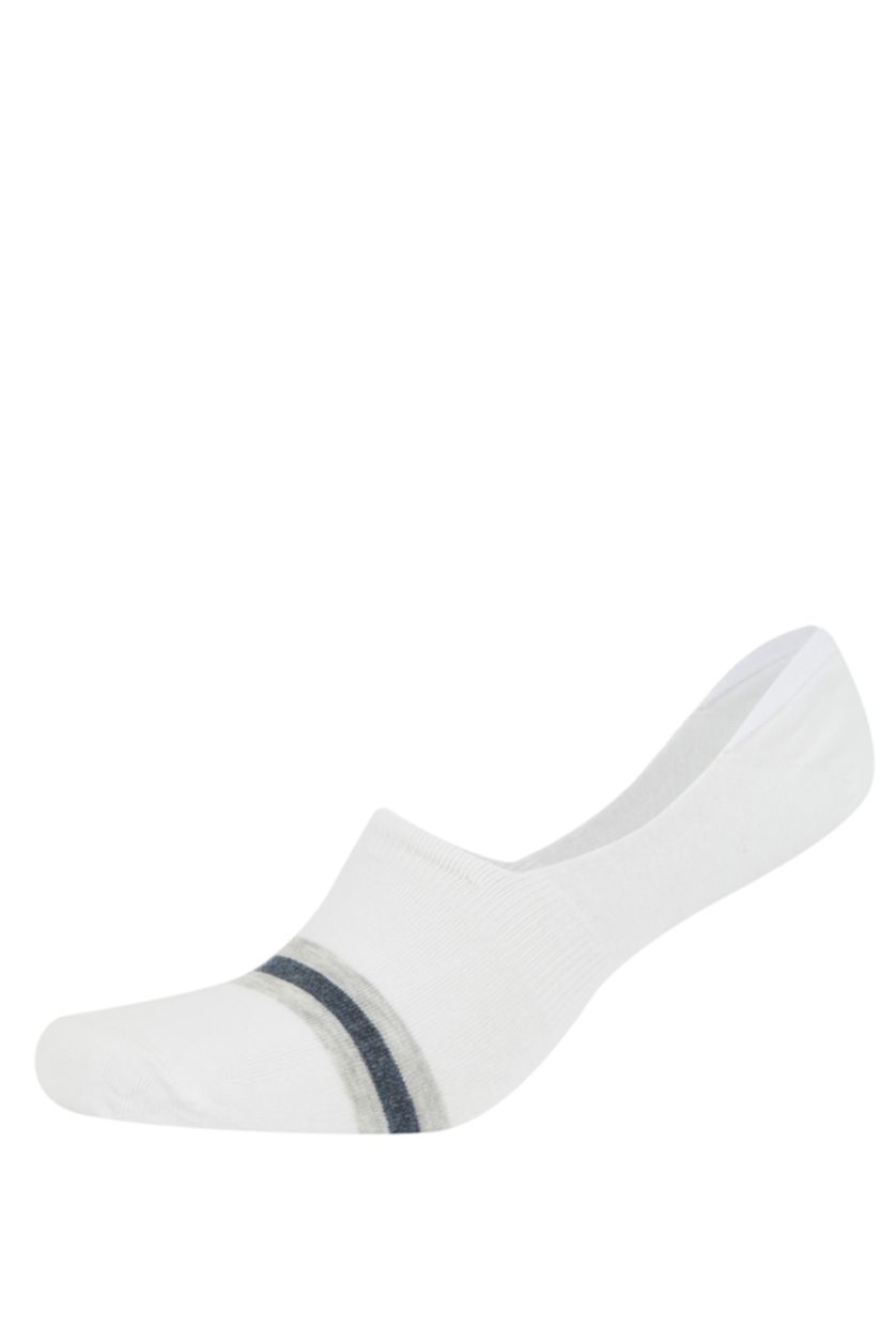 Erkek Karma Erkek Dikişsiz 3'lü Pamuklu Babet Çorap