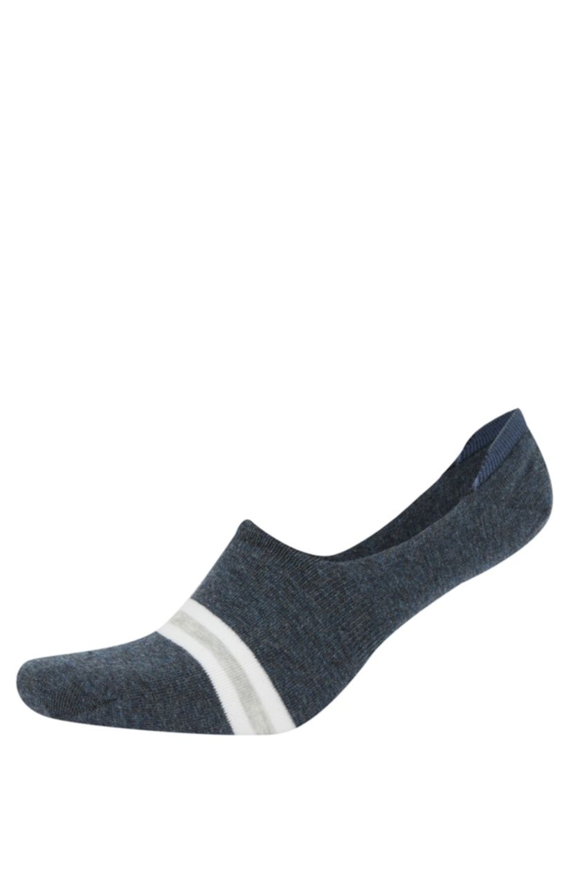 Erkek Karma Erkek Dikişsiz 3'lü Pamuklu Babet Çorap