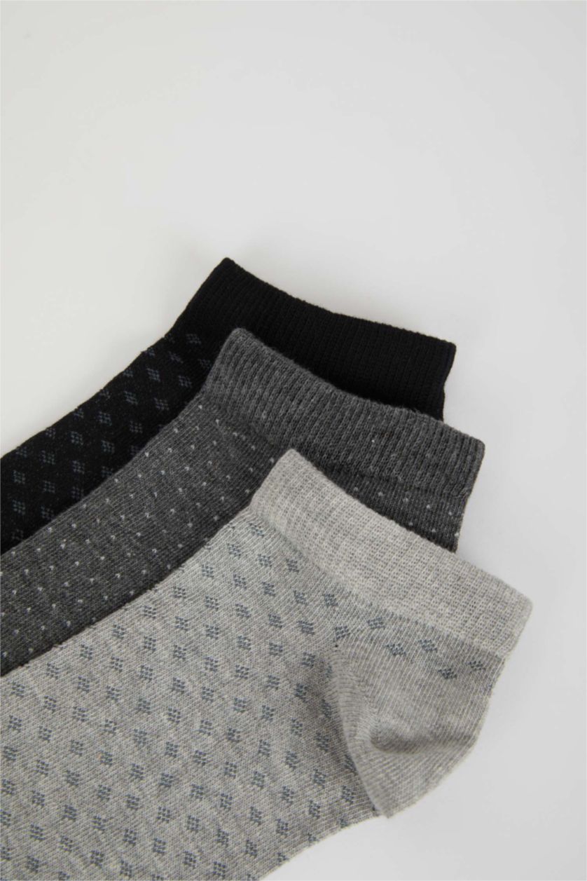 MAN MIXED 3 piece Cotton Short Socks
