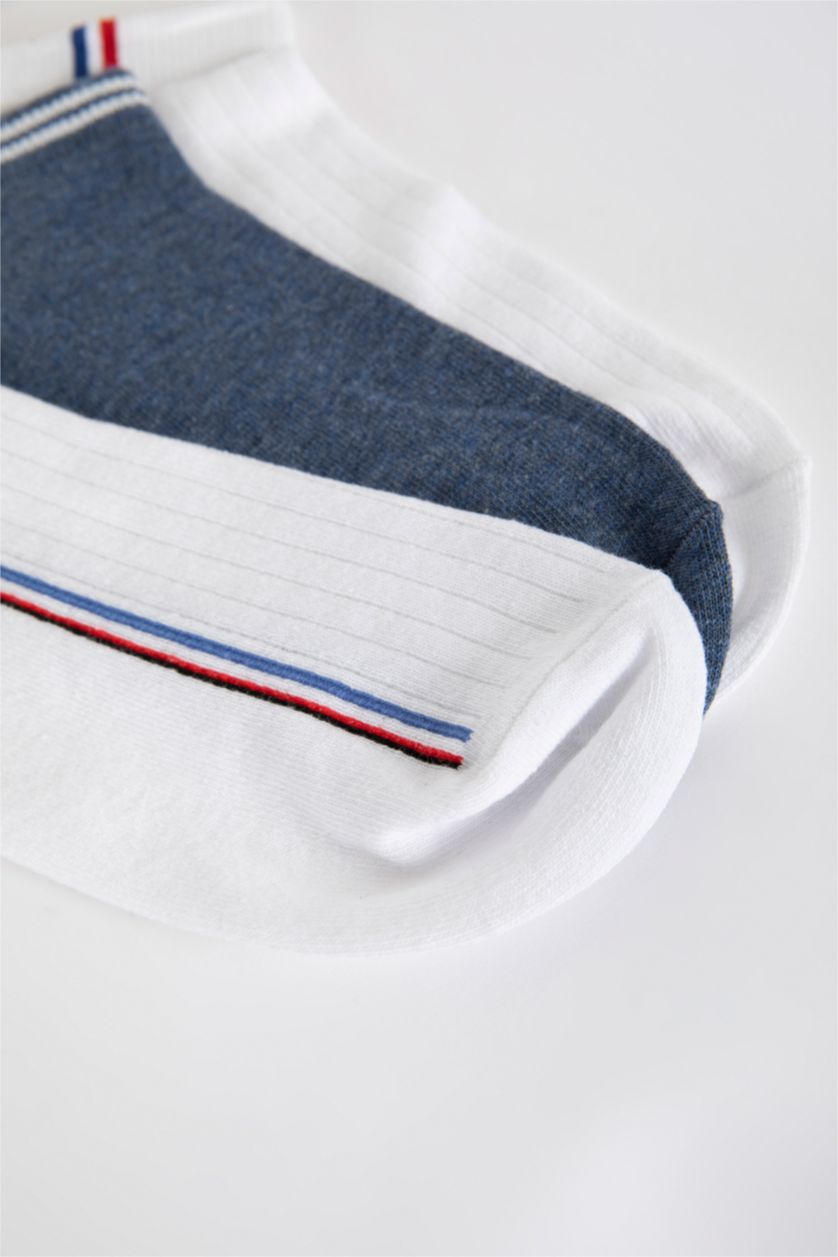 MAN Karma Men 3 Pack Cotton Booties Socks