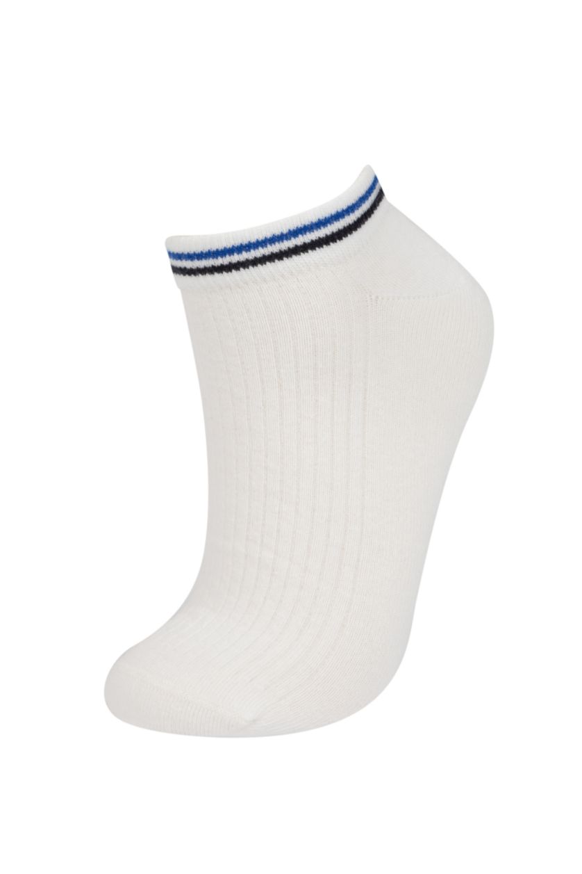MAN White Man 5 Piece Short Socks