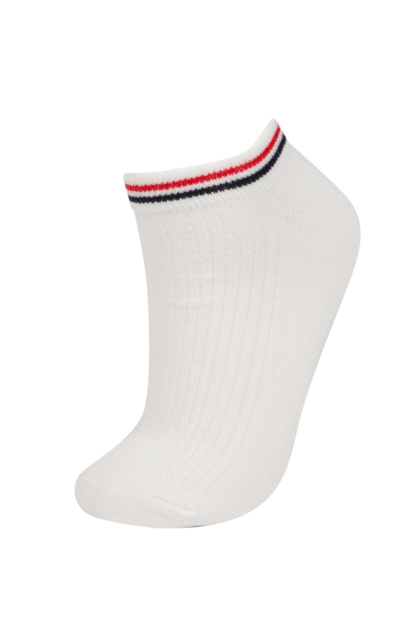 MAN White Man 5 Piece Short Socks