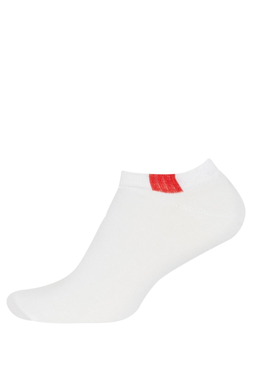 MAN White Man 5 Piece Short Socks