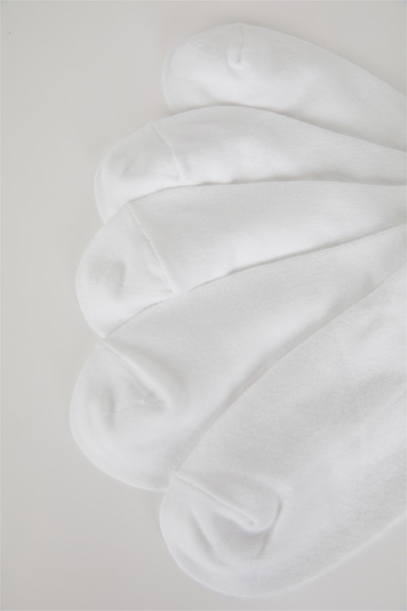 MAN White Man 5 Piece Short Socks