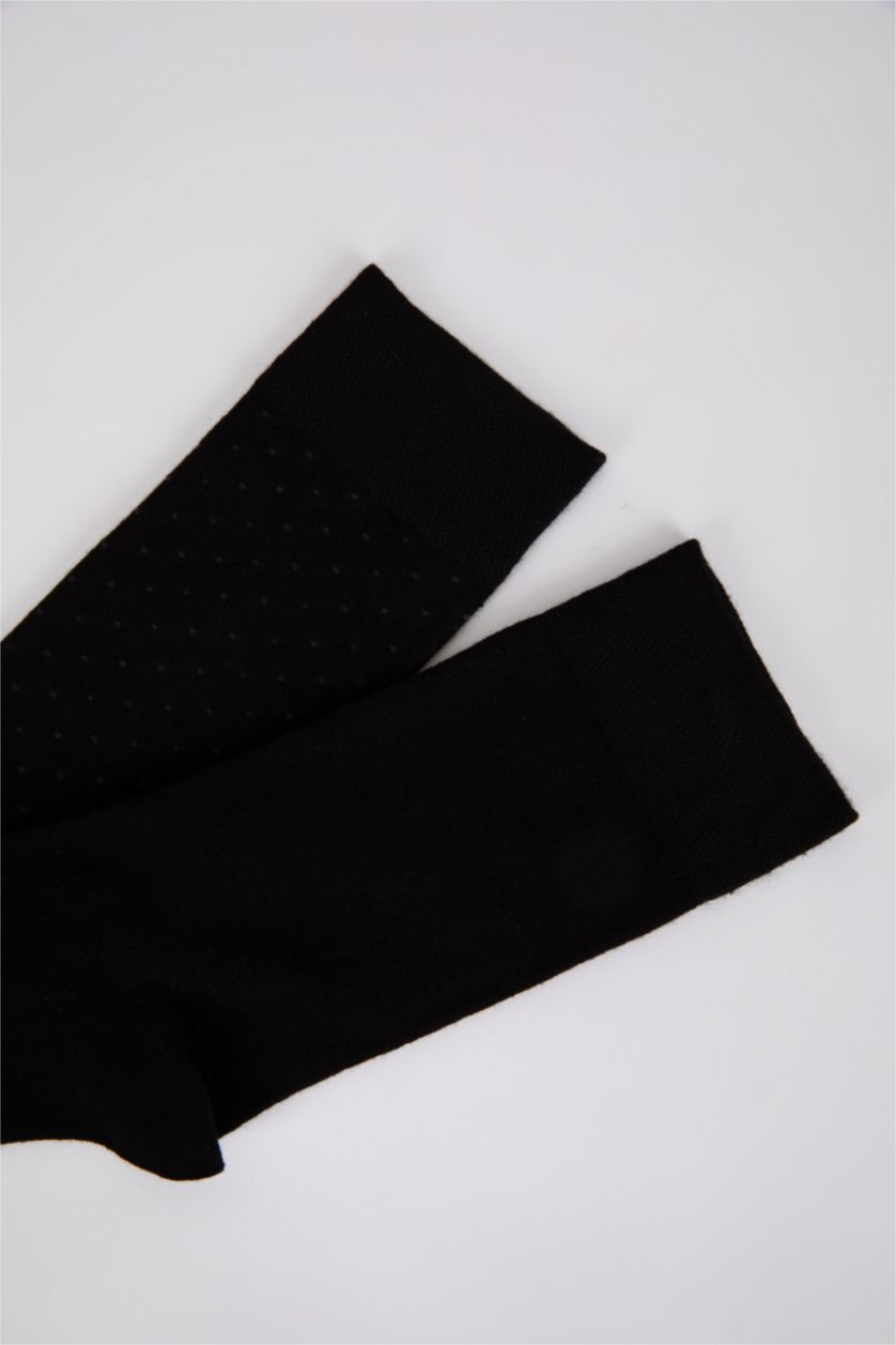 رجالي أسود شرابات بامبو رجالي - قطعتين