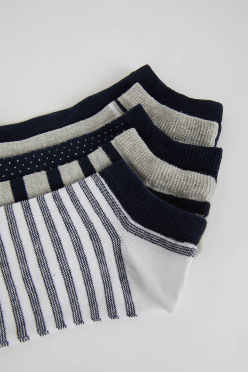 رجال Karma جوارب قصيرة قطن للرجال - 5 قطع