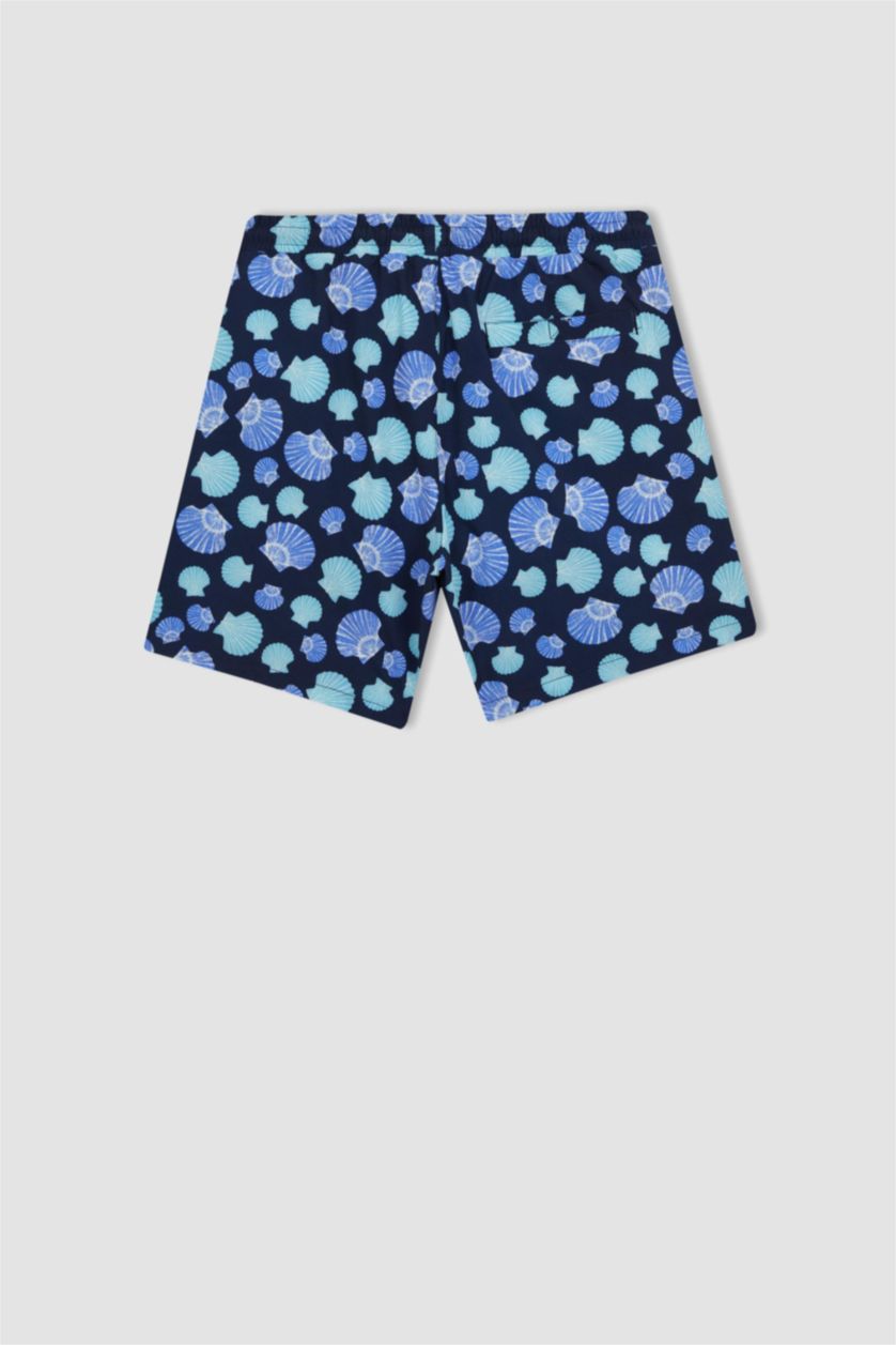 Мужчины Синий Короткие плавательные шорты