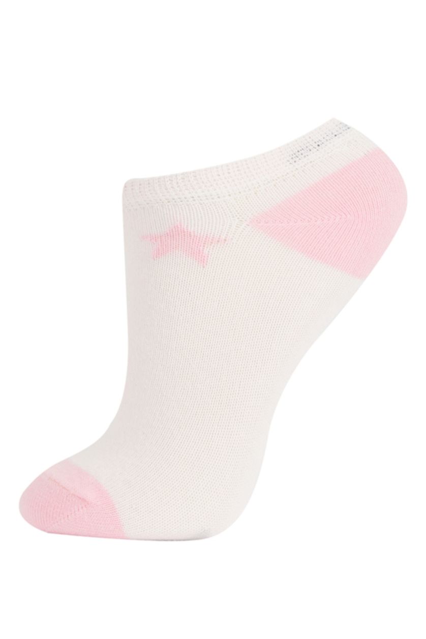 Девочки и подростки Разноцветный Носки из хлопка для девочек, 3 пары