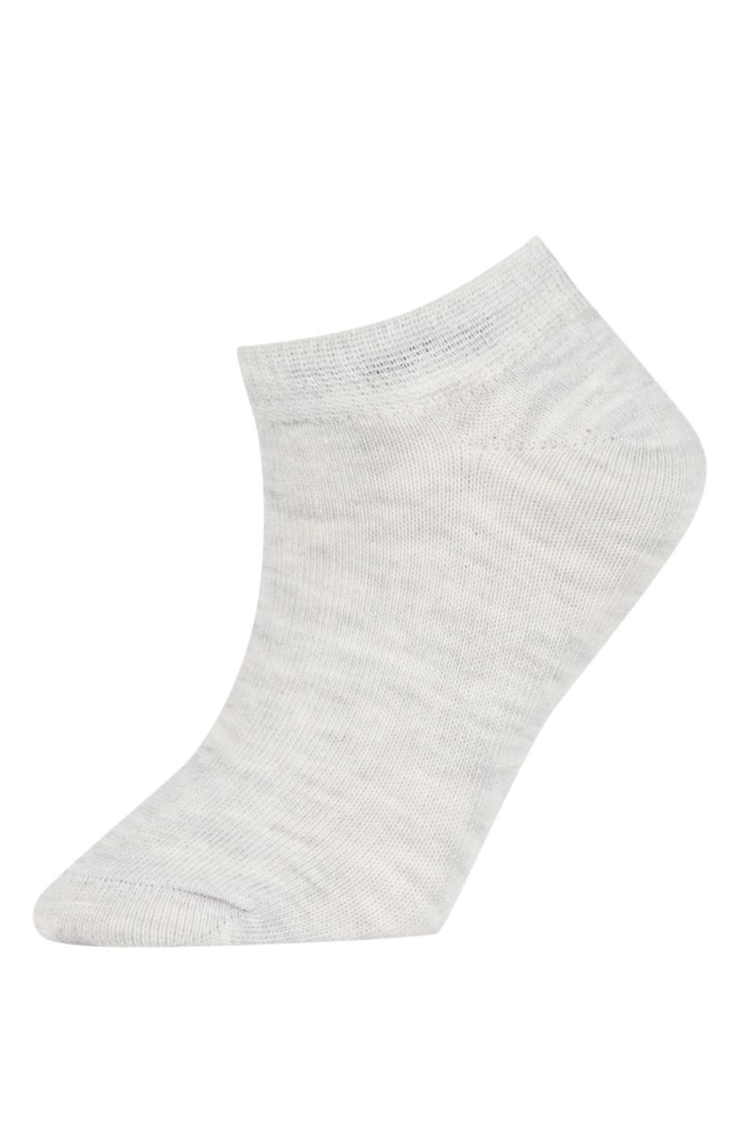 Kız Çocuk - Genç Kız Karma 5'li Pamuklu Patik Çorap Kız Çocuk