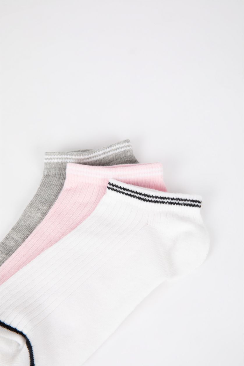 FEMME Karma Lot De 3 Paires De Chaussettes En Coton Defacto Fit Pour Femmes