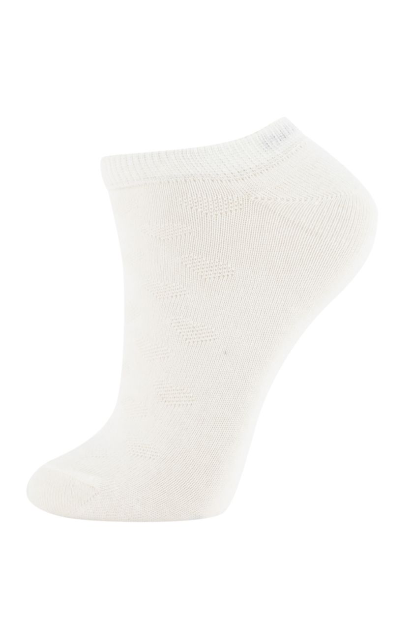 Kadın Karma 3'lü Pamuklu Patik Çorap