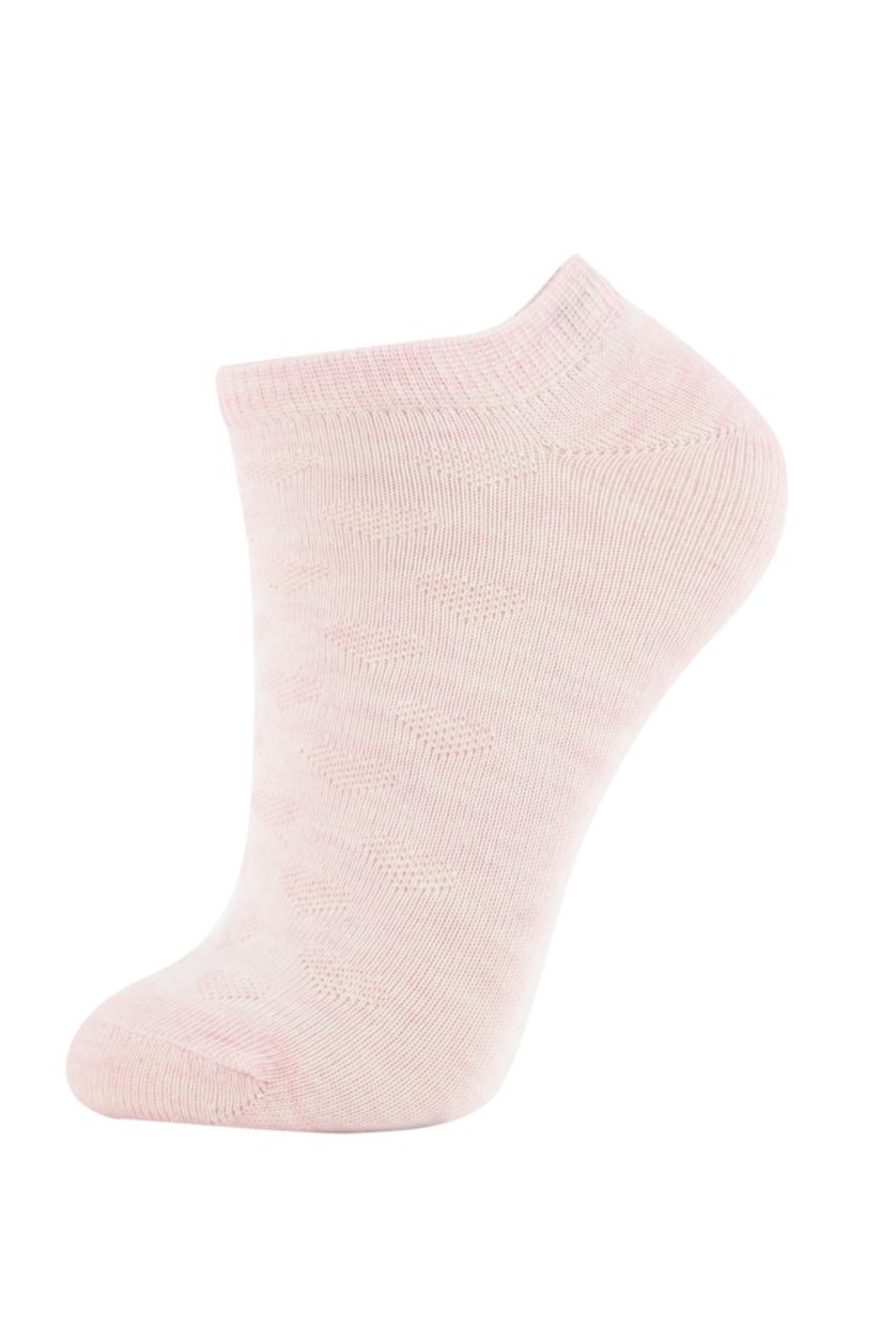 Kadın Karma 3'lü Pamuklu Patik Çorap