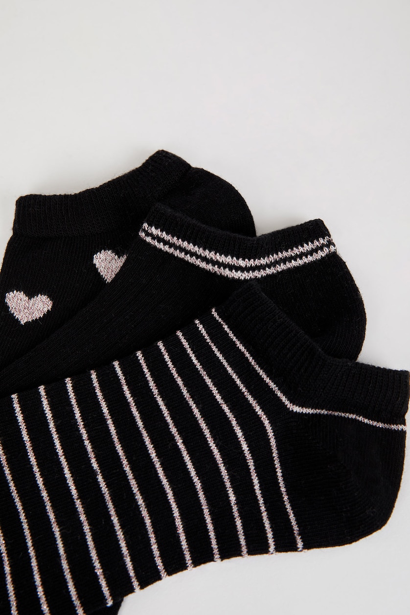 Woman Karma 3 piece Cotton Short Socks