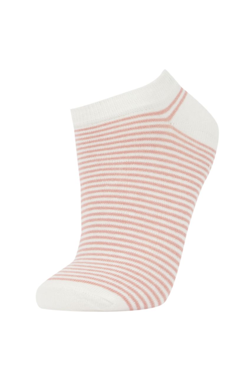 Kadın Karma Kadın 3'lü Pamuklu Patik Çorap