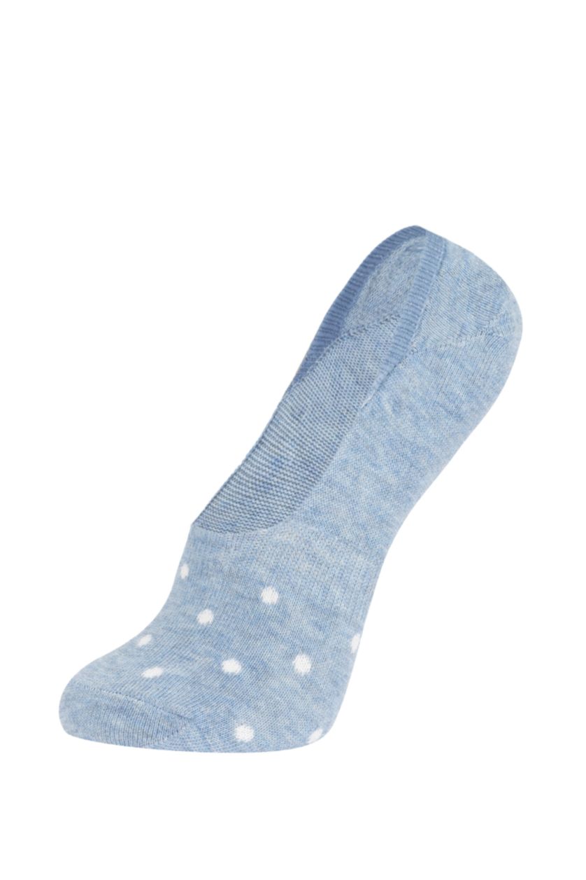 Kadın Karma Kadın 3'lü Pamuklu Babet Çorap