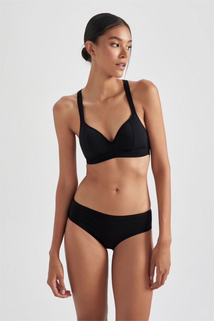 WOMAN Grey Melange Fall in Love 2-Pack Slip Panties