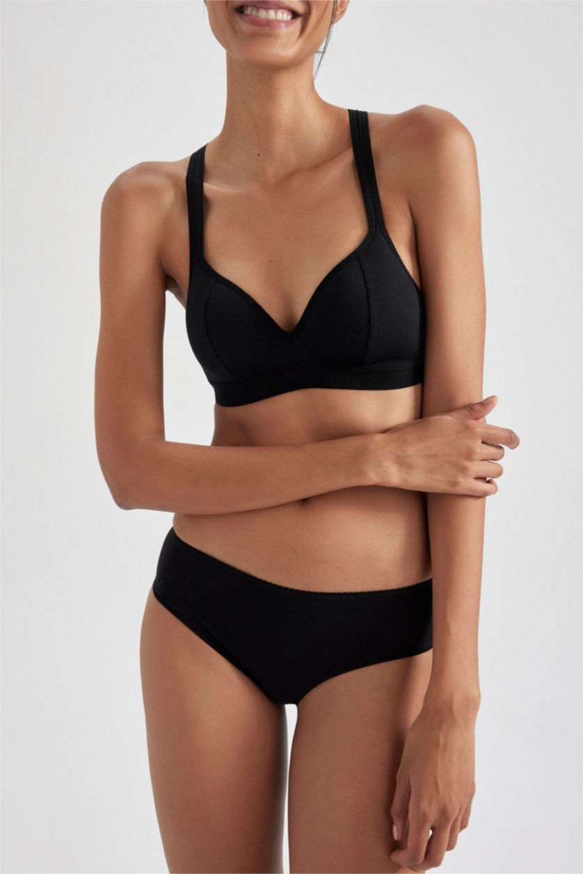 WOMAN Grey Melange Fall in Love 2-Pack Slip Panties